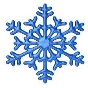 голубая снежинка иллюстрация штока. иллюстрации насчитывающей - 46740263